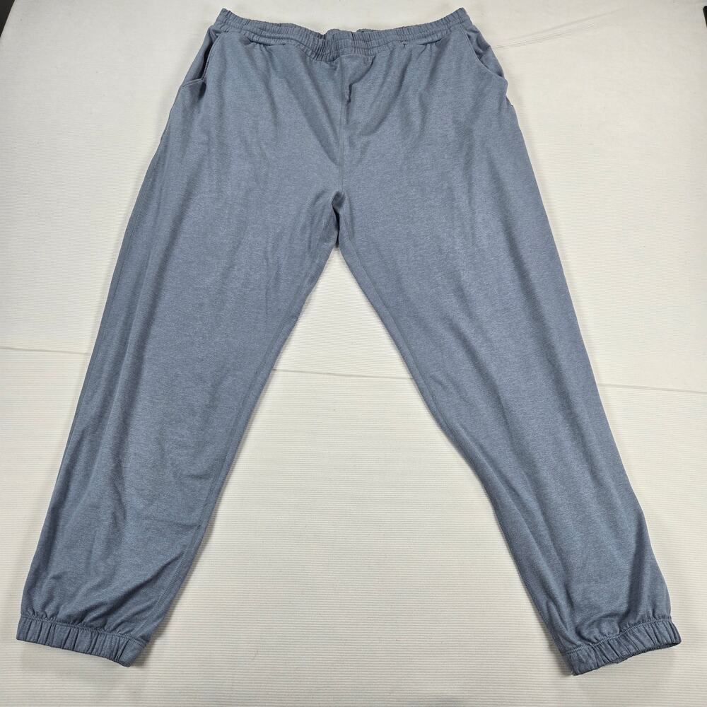 Vuori DreamKnit Baggy Boyfriend Sweatpants in Blue Heron Heather Women's Size XL